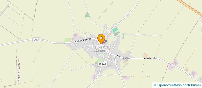 localisation de l'entreprise LEBORGNE à VILLERS-BRETONNEUX