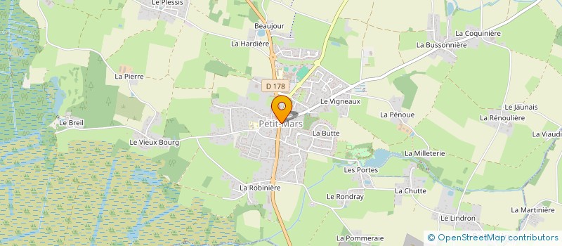 localisation de l'entreprise LEBOT CHRISTOPHER  PETIT-MARS