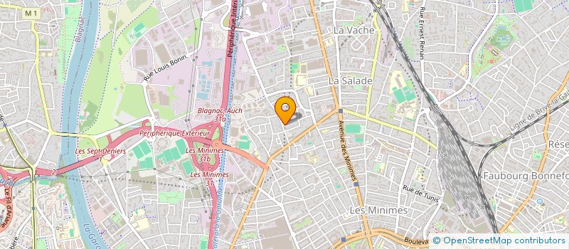 localisation de l'entreprise LEBOU à TOULOUSE