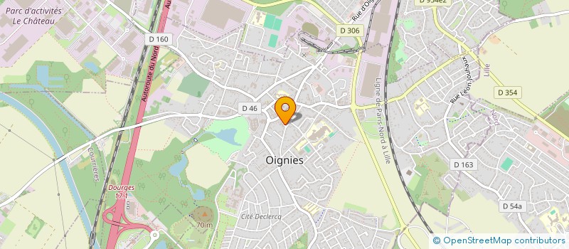 localisation de l'entreprise LEBOUAZDA HOLDING  OIGNIES