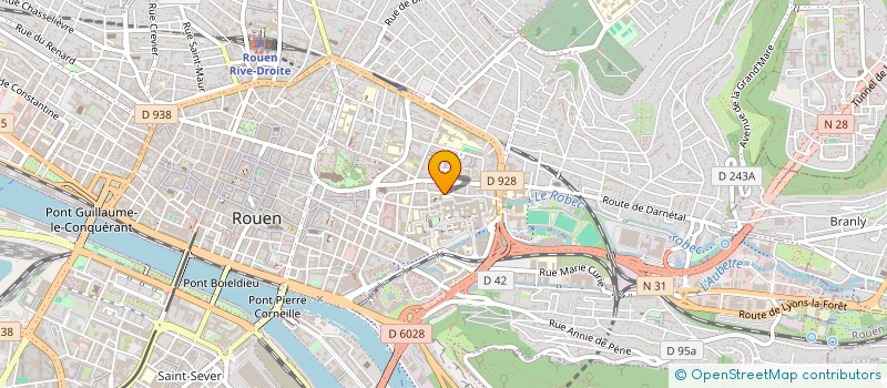 localisation de l'entreprise LEBOUCHER CHABRAT  ROUEN