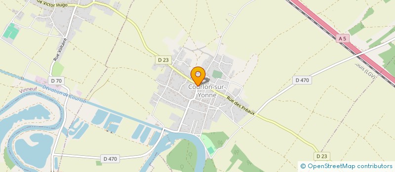 localisation de l'entreprise LEBOUCQ  VILLETHIERRY