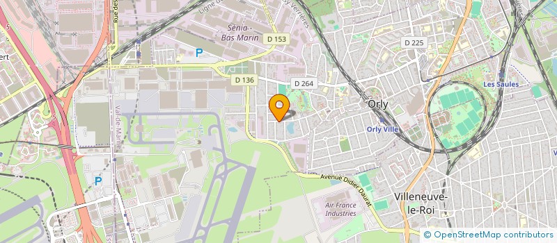 localisation de l'entreprise LEBOUCQ IMMOBILIERE  CERNY