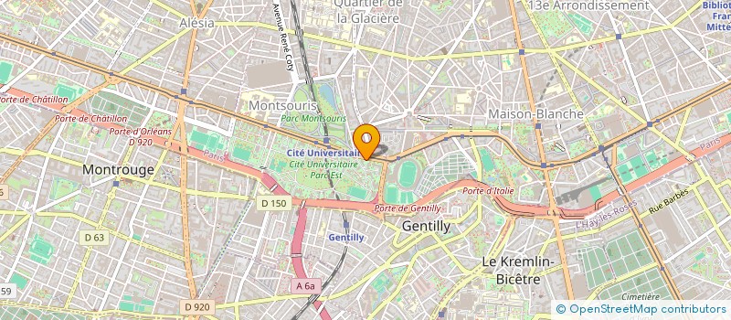 localisation de l'entreprise LEBOURSIER  PARIS