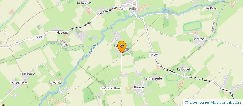 localisation de l'entreprise LEBRANCHU DUMENIL à AURSEULLES