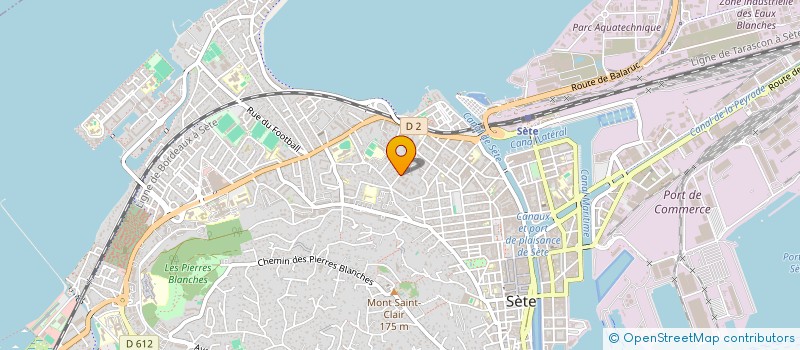 localisation de l'entreprise LEBRAY & FINNE  SETE