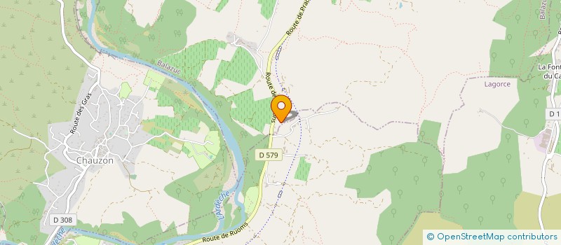 localisation de l'entreprise LEBRE  LIVRON-SUR-DROME