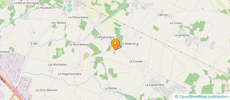 localisation de l'entreprise LEBRE ERIC CONCEPT PROMOTION  VIGNEUX-DE-BRETAGNE