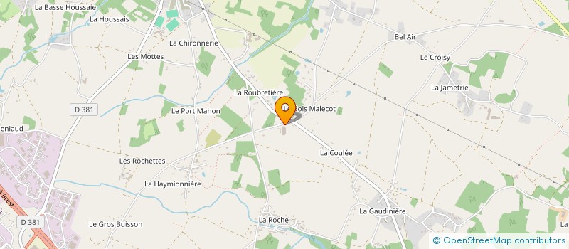 localisation de l'entreprise LEBRE ERIC CONCEPT SERVICES à VIGNEUX-DE-BRETAGNE