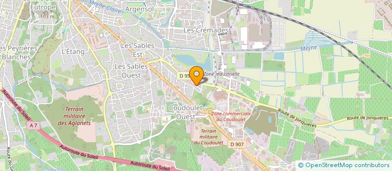 localisation de l'entreprise LEBRERO EUROPE à ORANGE