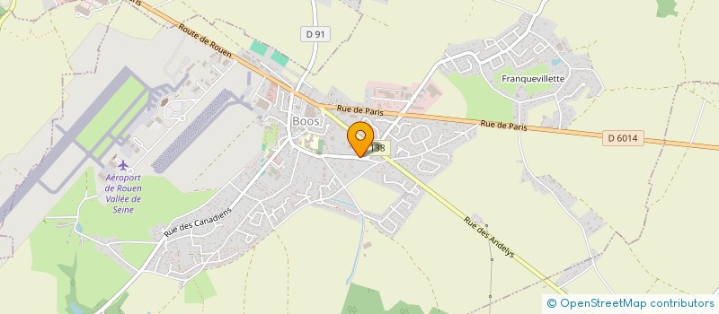 localisation de l'entreprise LEBRET IMMOBILIER à BOOS
