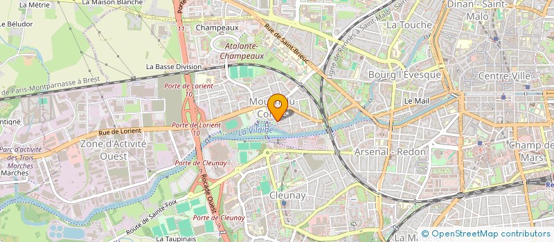 localisation de l'entreprise LEBRET INVEST & COACHING  RENNES