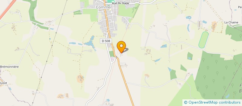 localisation de l'entreprise LEBRETON  COMMER