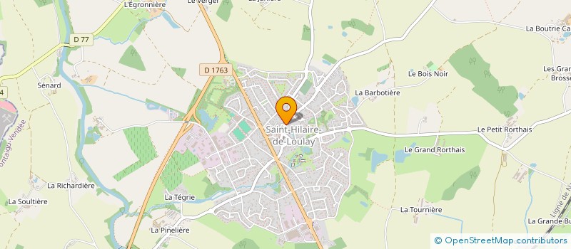 localisation de l'entreprise LEBRIIS01 à MONTAIGU-VENDEE
