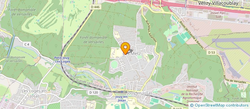 localisation de l'entreprise LEBRIZE  JOUY-EN-JOSAS