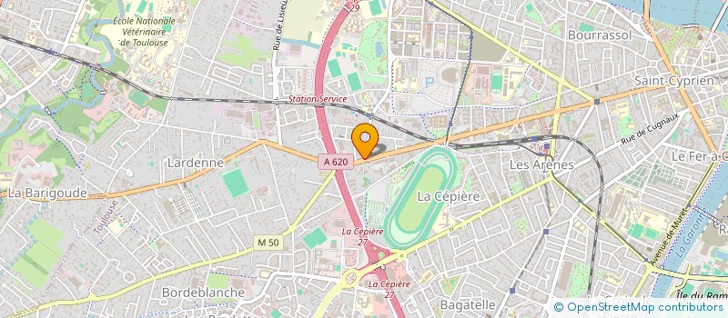 localisation de l'entreprise LEBRUITETLAFUREUR à TOULOUSE