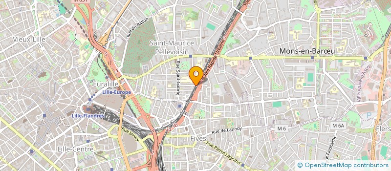 localisation de l'entreprise LEBRUN à LILLE