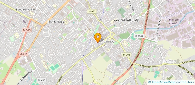 localisation de l'entreprise LEBRUN BCMV  LEERS