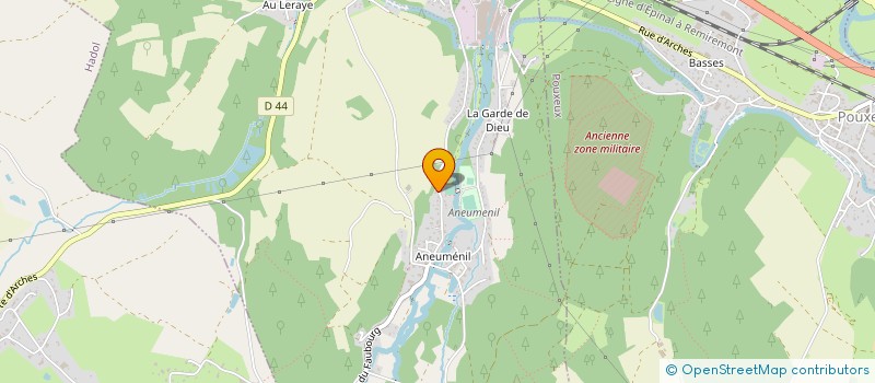 localisation de l'entreprise LEBRUN ISOLATION  BLEURVILLE