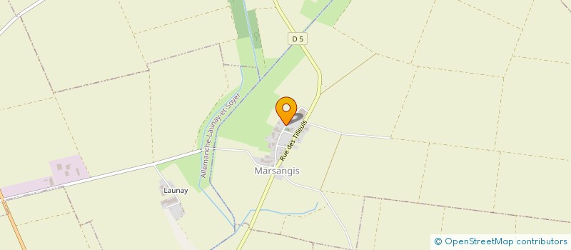 localisation de l'entreprise LEBRUN PATRICK  MARSANGIS