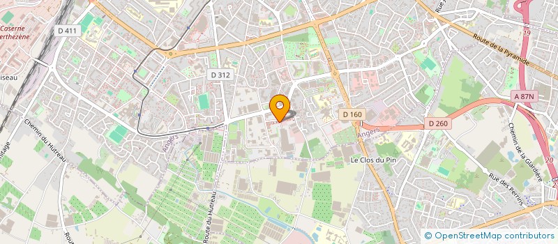 localisation de l'entreprise LEBRUN RACING à ANGERS