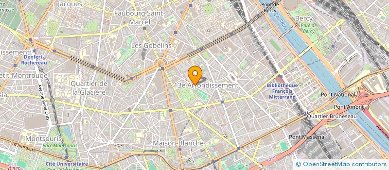 localisation de l'entreprise LEBU BATIMENT à PARIS