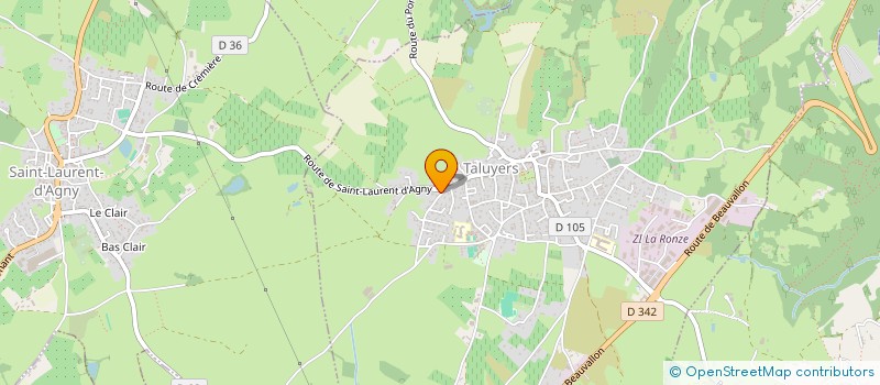 localisation de l'entreprise LEBUA & CO  TALUYERS