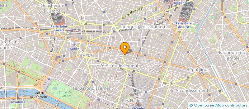 localisation de l'entreprise LEC 1 S.L.P.  PARIS