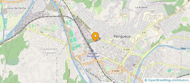 localisation de l'entreprise LEC  PERIGUEUX