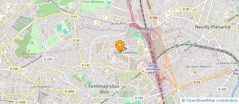 localisation de l'entreprise LEC EXPORT à FONTENAY-SOUS-BOIS