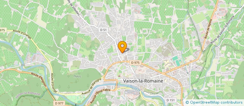 localisation de l'entreprise LECA IMMO  VAISON-LA-ROMAINE