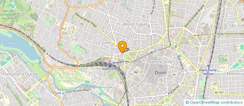 localisation de l'entreprise LECAB à DIJON