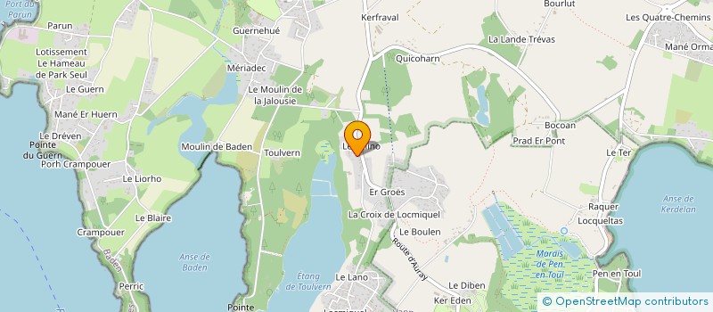 localisation de l'entreprise LECAB 99  BADEN