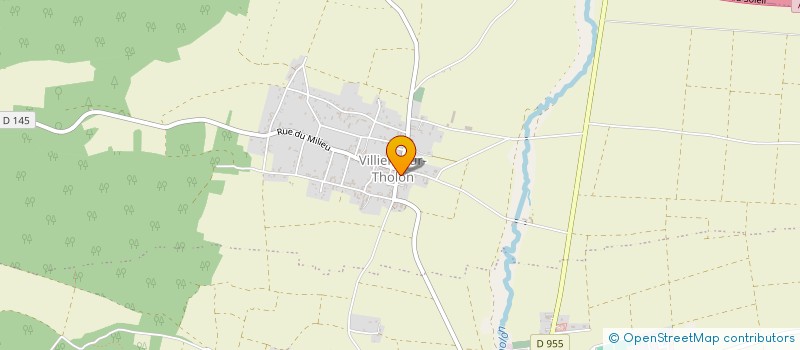 localisation de l'entreprise LECABAT à MONTHOLON