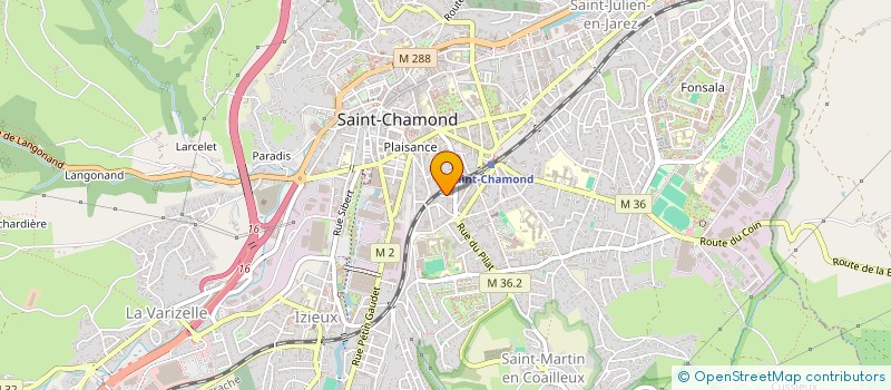 localisation de l'entreprise LECABAYAN  SAINT-CHAMOND