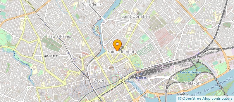 localisation de l'entreprise LECABEL à NANTES