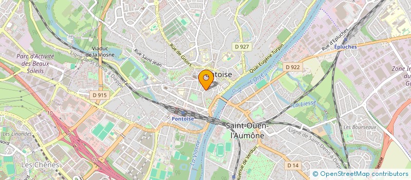 localisation de l'entreprise LECAGIL  PONTOISE