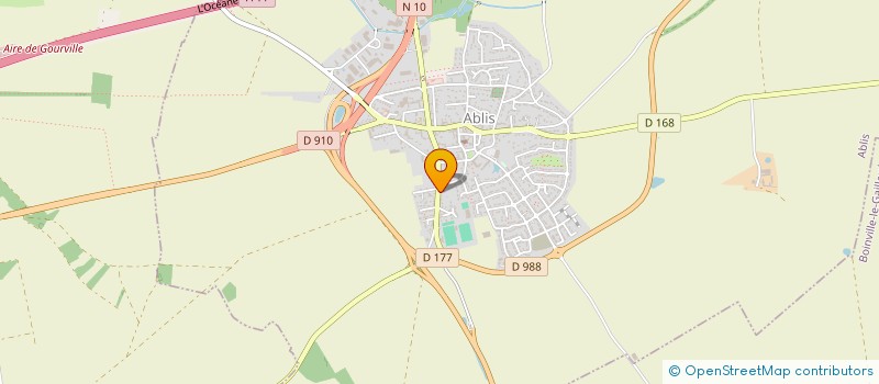 localisation de l'entreprise LECAILLE-BELLANGER  ABLIS