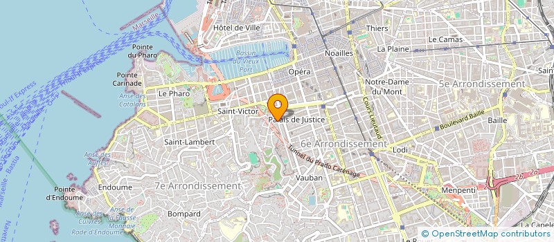 localisation de l'entreprise LECALOCAL  MARSEILLE