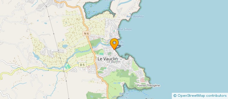 localisation de l'entreprise LECAM à LE VAUCLIN