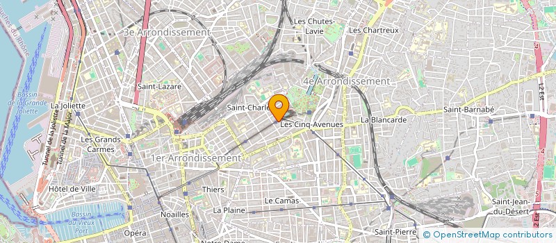 localisation de l'entreprise LECAMADA à MARSEILLE