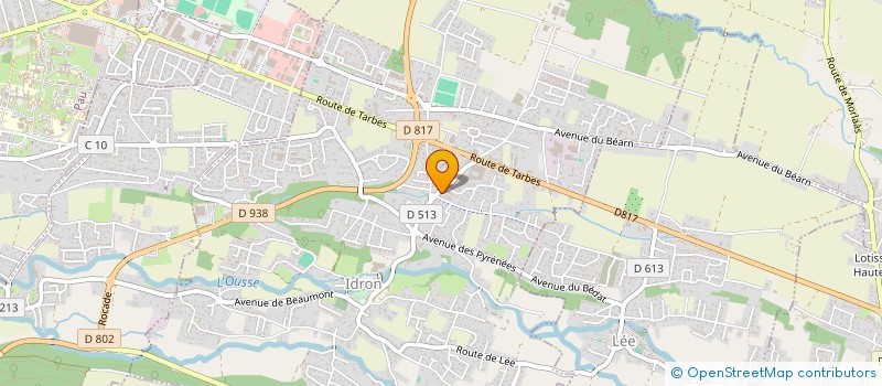 localisation de l'entreprise LECANU  IDRON