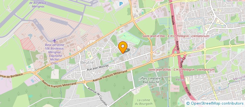 localisation de l'entreprise LECANVI  MERIGNAC