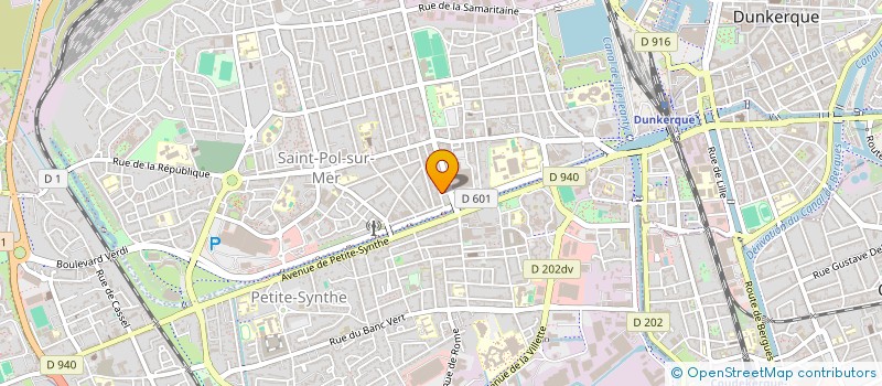 localisation de l'entreprise LECAP INGENIERIE à DUNKERQUE