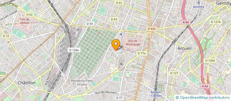 localisation de l'entreprise LECAPLAIN CHARL à BAGNEUX