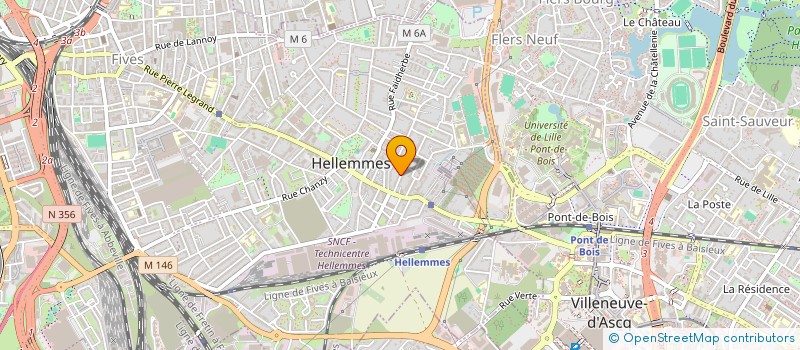 localisation de l'entreprise LECAPVER à LILLE