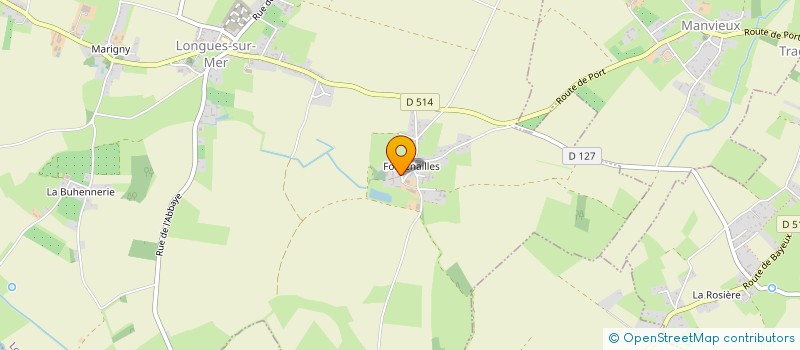 localisation de l'entreprise LECARPENTIER  LONGUES-SUR-MER