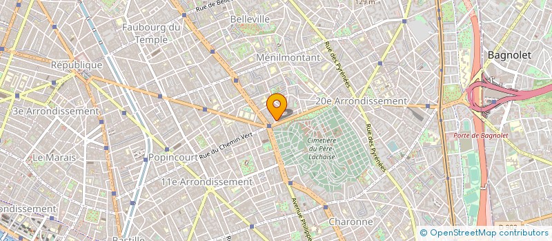 localisation de l'entreprise LECARPENTIER A ET SITRUCK A à PARIS