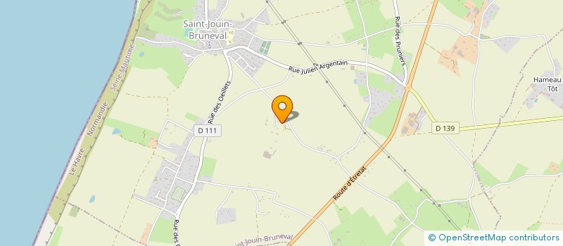 localisation de l'entreprise LECARPENTIER MACHINERY  SAINT-JOUIN-BRUNEVAL