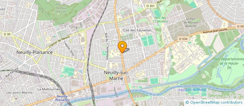 localisation de l'entreprise LECARSICO à NEUILLY-SUR-MARNE